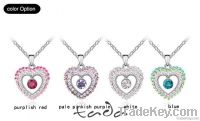 Western princess series Austria crystal necklace