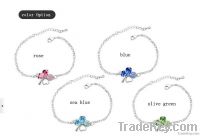 four leaf clover series Austria crystal bracklet
