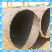 ANSI CS ERW straight seam steel pipe with 6-12m length.