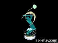 crystal trophy