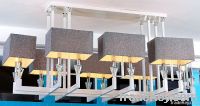 quadrate dining room chandelier