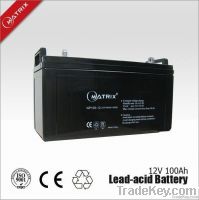 Lead acid battery 12v 100ah