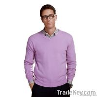 Men's High-V-neck cashmere sweater