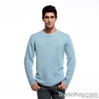 Custom-made Men's cashmere crew neck sweater