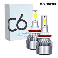 C6 LED headlights, front headlights, H4 headlights