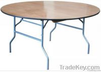 wooden folding table