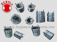 Self Locking Key Locking Threaded Inserts
