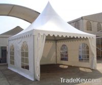Aluminum pagoda tent