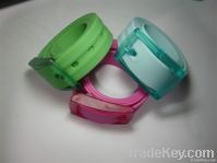 fashion jelly silicone belt