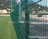 double wire fence