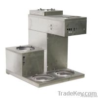 Stainless steel coffee machine enclosure