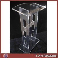 Clear Floor Dismountable Screw Acrylic Organic Glass Church Pulpit