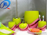 Lovely lemon green polyresin sanitary ware