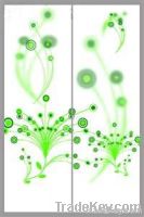 125 micron Inkjet PET Crystal Film for Glass Decoration
