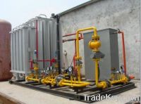 ambient vaporizer, pressure regulator skid