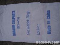 Precipitated barium sulphate