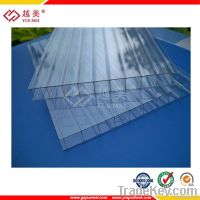 10 years warranty of 8mm hollow twin-wall polycarbonate sheet