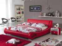 FAUX LEATHER BED