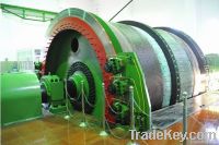 single rope winding type mine hoister