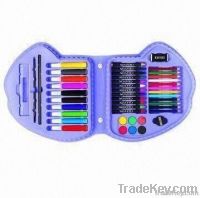 45-piece Art Set, Includes Jumbo Markers and Crayons