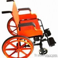 Wheelchair, Made of Plastic Alloy