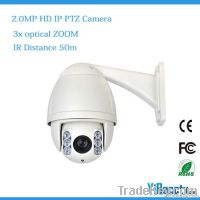 2.0 MP IP Network Mini PTZ Dome Cameras IP66 Waterproof