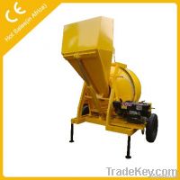 JZR350 Diesel engine portable concrete mixer with drum