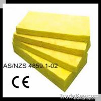 Fireproof insulation glass wool board