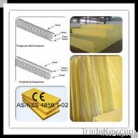 Color glasswool insulation material