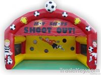 Inflatable sport games shooting goal