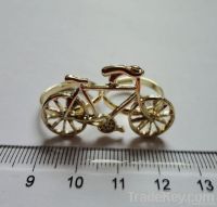 Fashion bicycle double rings