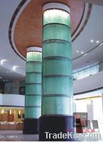 stacked glass