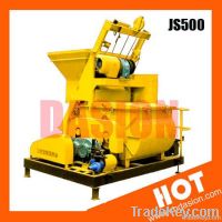 2012 New Arrival JS500 twin-shaft concrete mixer