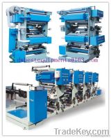 1-8 Color Plastic Bag Printer, Rotogravure Printing PE Film Machine