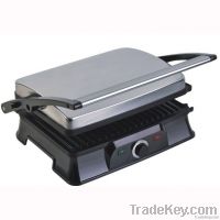 2-slice Press Grill with Power and Ready Light Indicator and Cord War