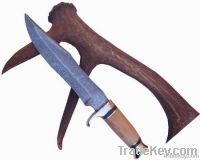 Damascus Hunting Knife