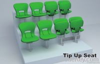 UV-protection, fade-proof stadium chair, stadium seating