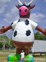 inflatable cow