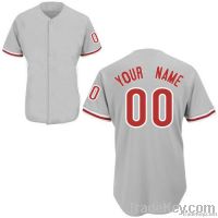 Phillies Away Any Name Any # Custom Personalized Baseball Jersey