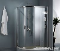 Sliding shower enclosure shower cabin