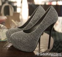 high heel pumps Z0194 grey