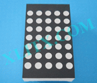 XL-SC103057 - 3.0mm-Diameter Single Color LED Dot Matrix Display