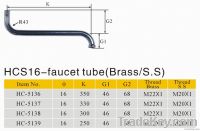 HCS16-faucet tube(Brass/s.s)