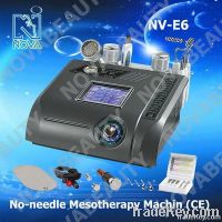 No-needle Mesotherapy beauty instrument 6 in1