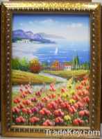 supply oil painting craft art classcial flowers