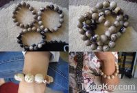 Beads White Amber