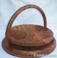 Wooden Dry Fruit Basket