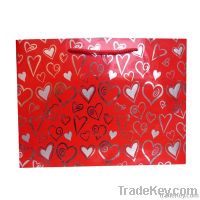 Valentine series red paper packing bag