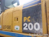 Used Excavator Komatsu PC200