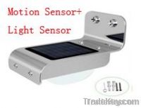 solar motion sensor light From China